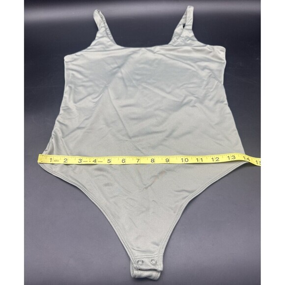 Abercrombie & Fitch Soft A & F Collection GREEN Bodysuit Thong Women's Sz M - Picture 5 of 11